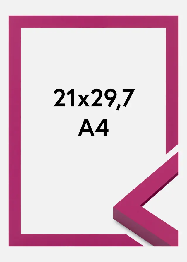 Ram Selection Akrylglas Bubblegum Pink 21x29.7 cm (A4)