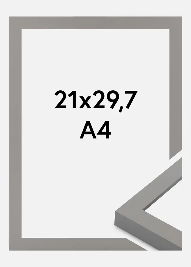 Ram Selection Akrylglas Grey 21x29.7 cm (A4)