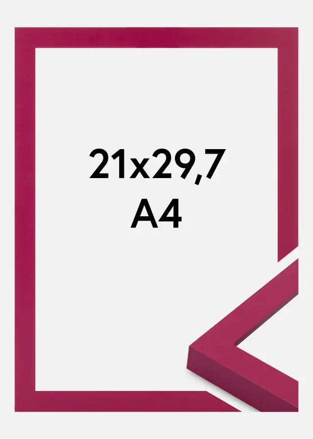 Ram Selection Akrylglas Hot Pink 21x29.7 cm (A4)