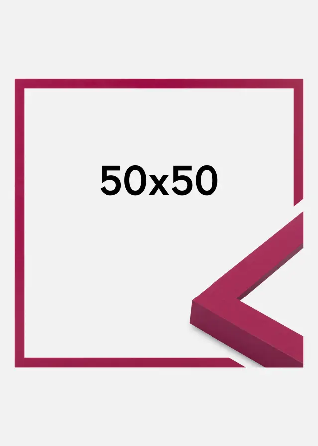 Ram Selection Akrylglas Hot Pink 50x50 cm