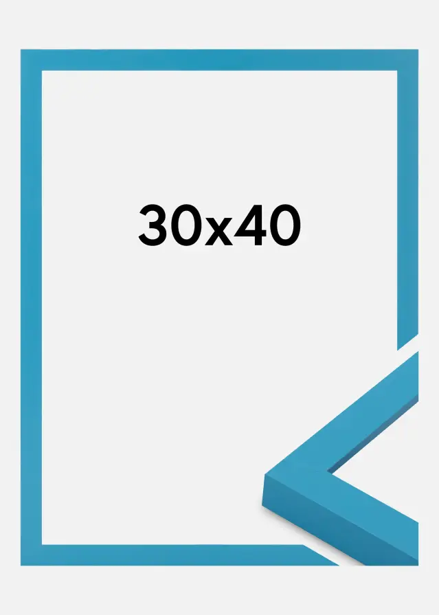 Ram Selection Akrylglas Light Blue 30x40 cm