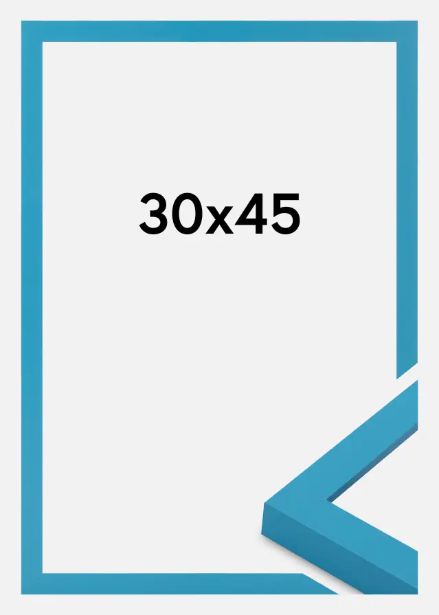 Ram Selection Akrylglas Light Blue 30x45 cm