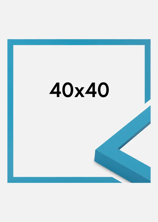 Ram Selection Akrylglas Light Blue 40x40 cm