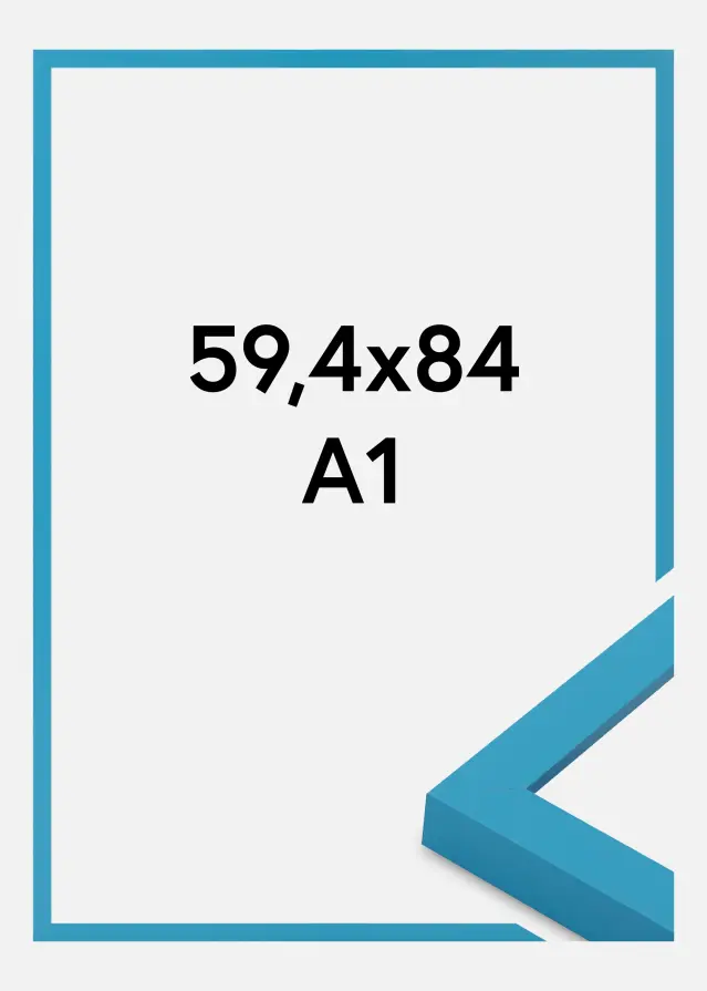 Ram Selection Akrylglas Light Blue 59.4x84,1 cm (A1)