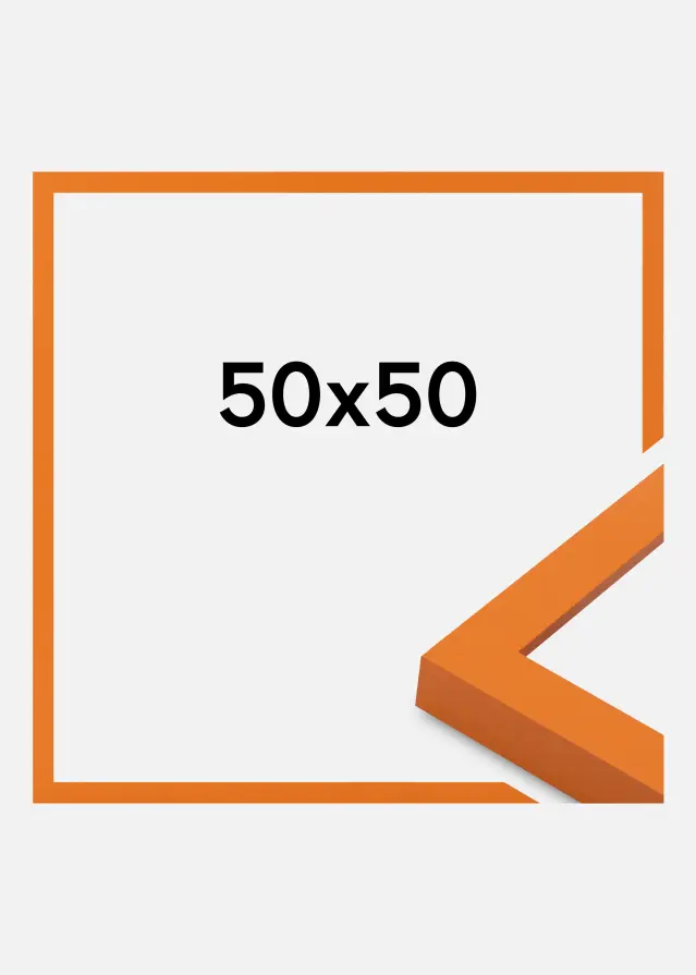 Ram Selection Akrylglas Orange 50x50 cm