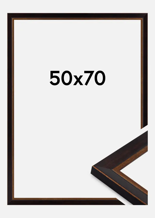 Ram Artur Akrylglas Svart 50x70 cm