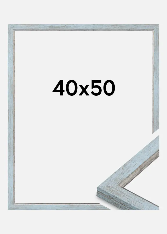 Ram Whitby Akrylglas Blå 40x50 cm