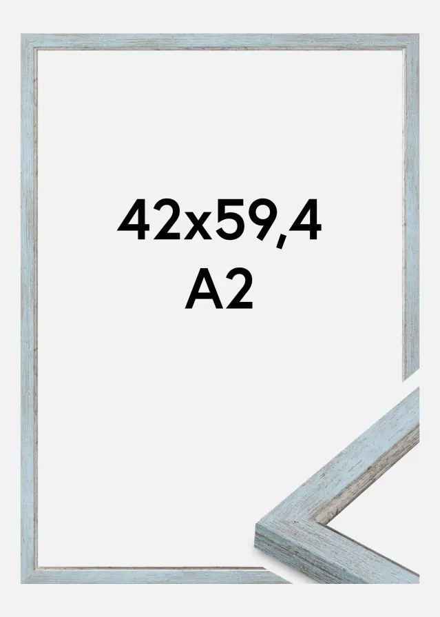 Ram Whitby Akrylglas Blå 42x59,4 cm (A2)
