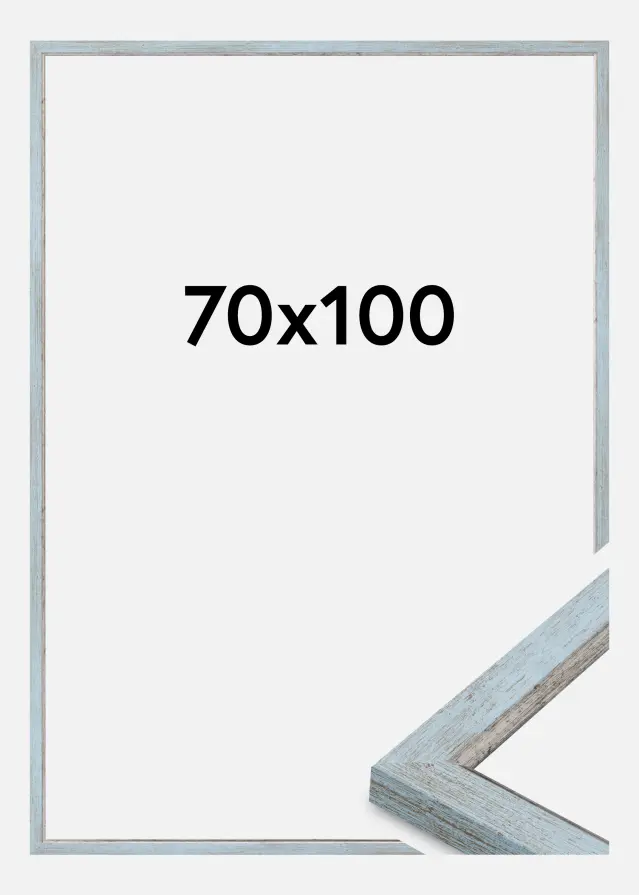 Ram Whitby Akrylglas Blå 70x100 cm
