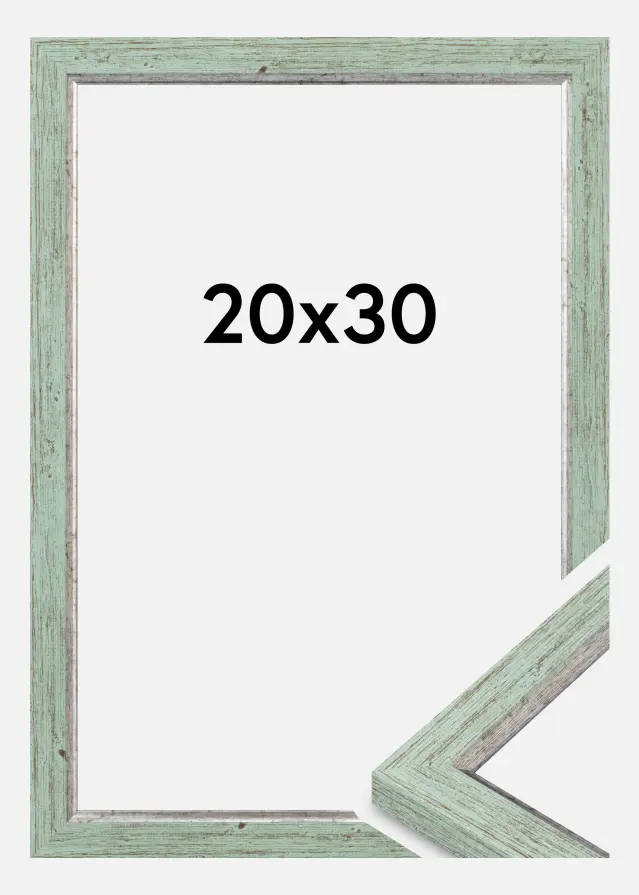 Ram Whitby Akrylglas Grön 20x30 cm