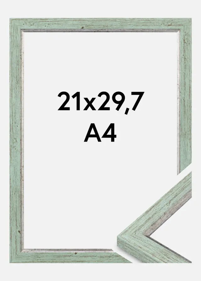 Ram Whitby Akrylglas Grön 21x29,7 cm (A4)