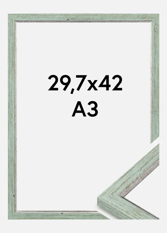 Ram Whitby Akrylglas Grön 29,7x42 cm (A3)