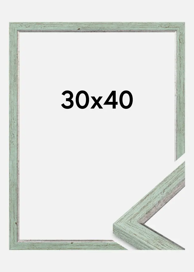 Ram Whitby Akrylglas Grön 30x40 cm