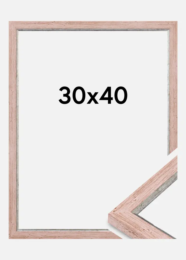 Ram Whitby Akrylglas Röd 30x40 cm