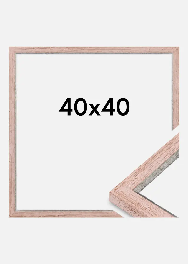 Ram Whitby Akrylglas Röd 40x40 cm