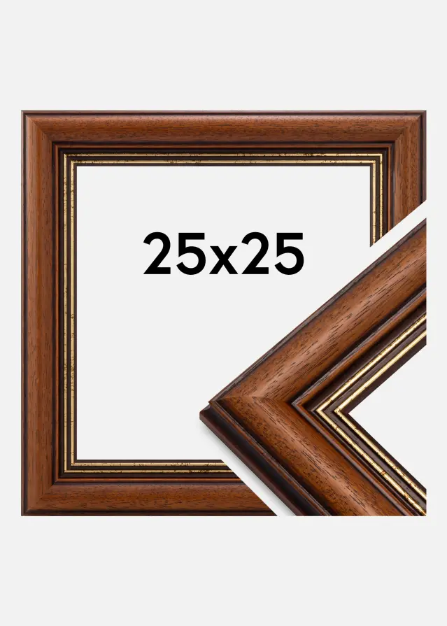 Ram Old Retro Akrylglas 25x25 cm