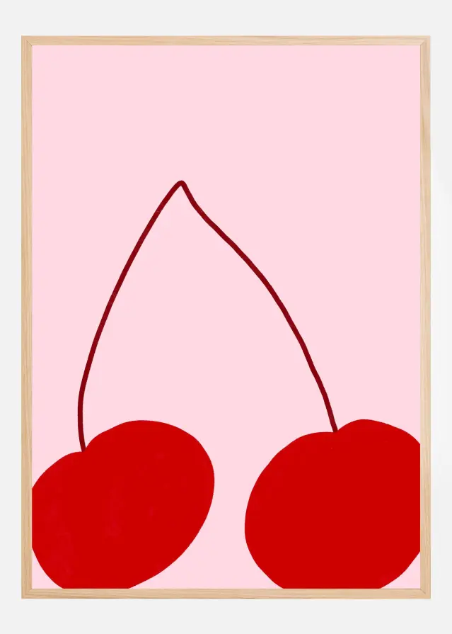 Cherry Duo Delight Poster