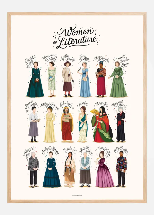 Women of Literature Poster
