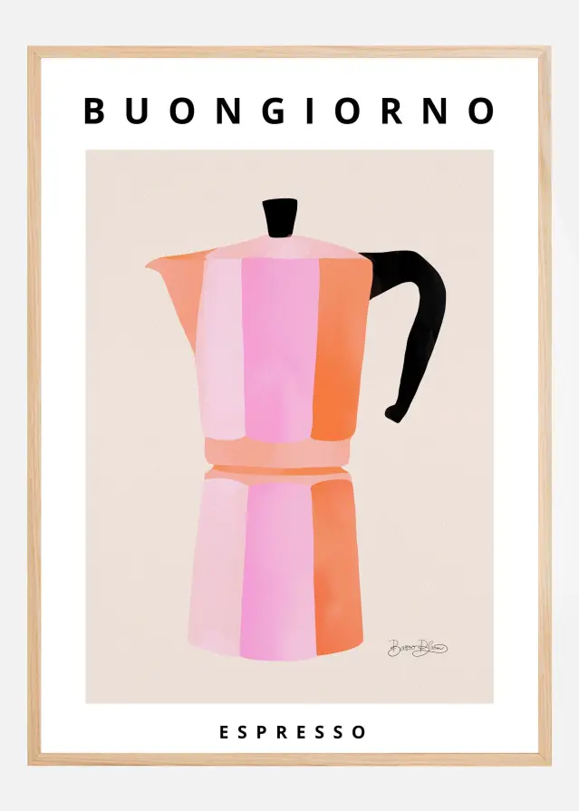 Buongiorno Espresso Poster