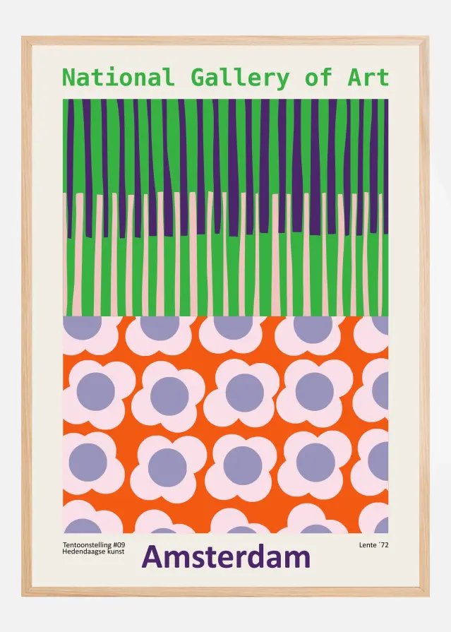 National Gallery of Art Amsterdam Poster