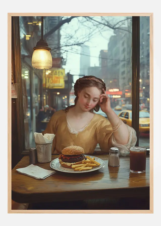 Diner disappointment Poster