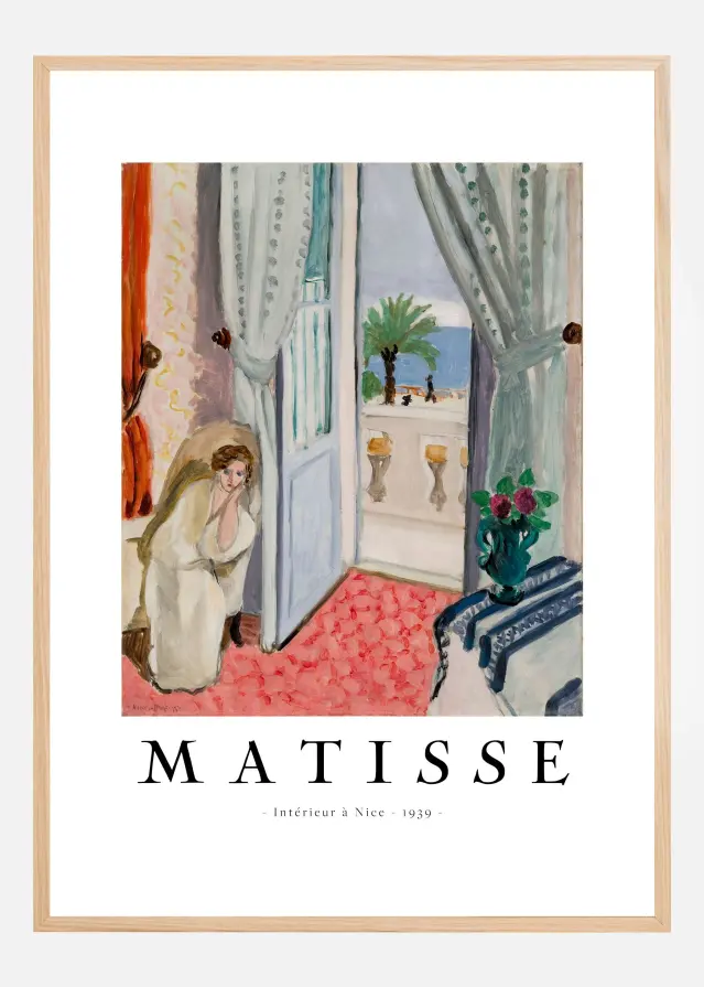 IntAcrieur An Nice - Henri Matisse Poster