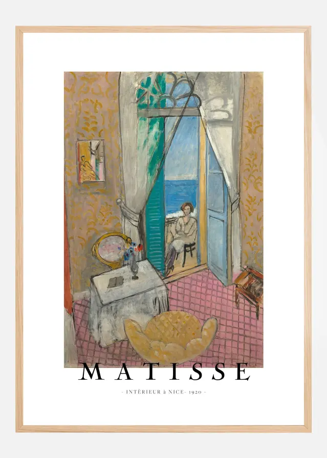 Interieur a Nice II - Henri Matisse Poster