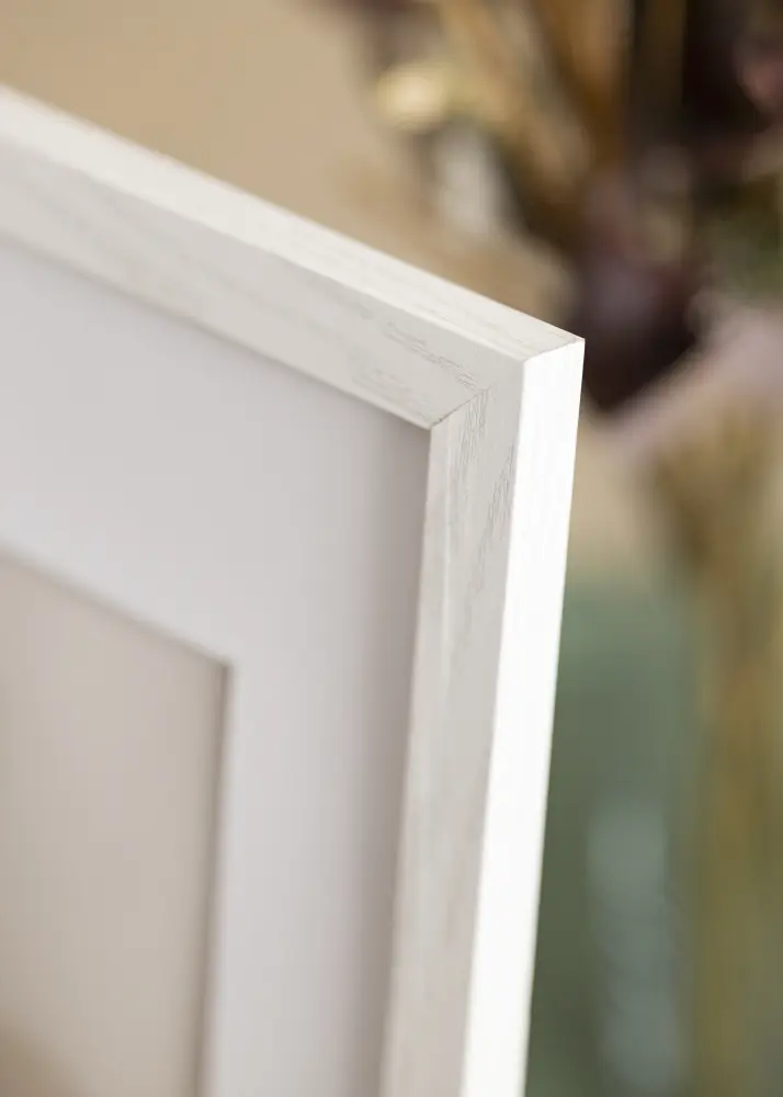 Ram Stilren Vit Ek 30x40 cm - Passepartout Vit 21x29,7 cm
