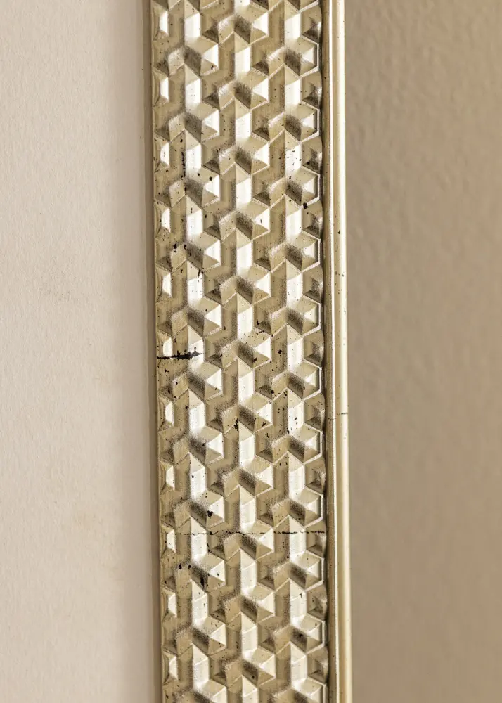 Ram Grace Silver 40x50 cm - Passepartout Vit 28x38 cm