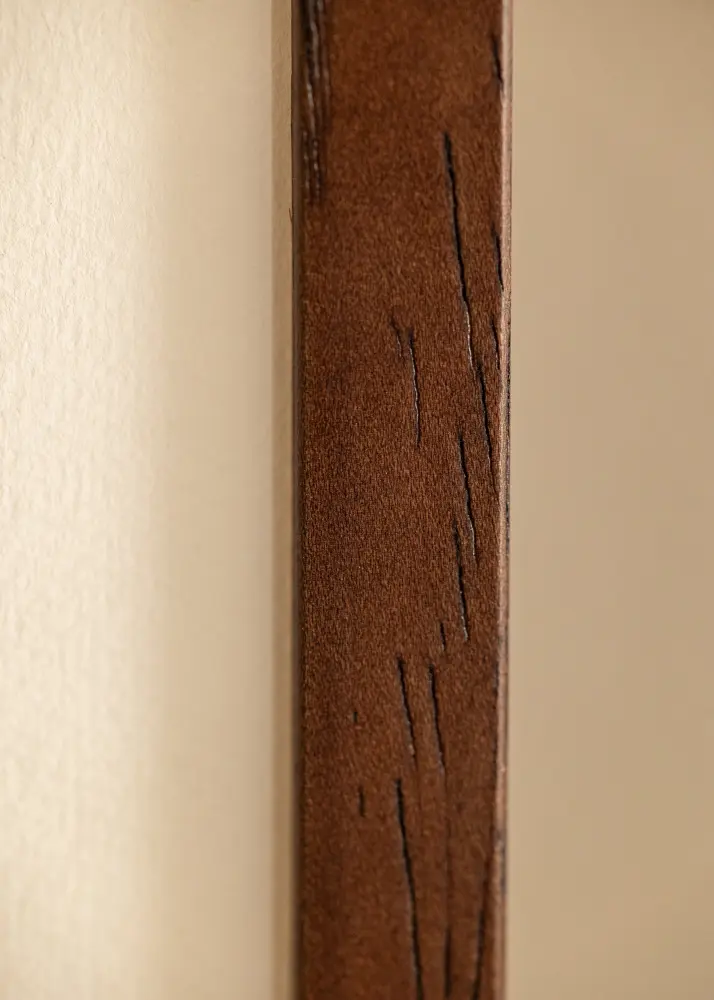 Ram Ares Teak 30x40 cm - Passepartout Vit 21x29,7 cm