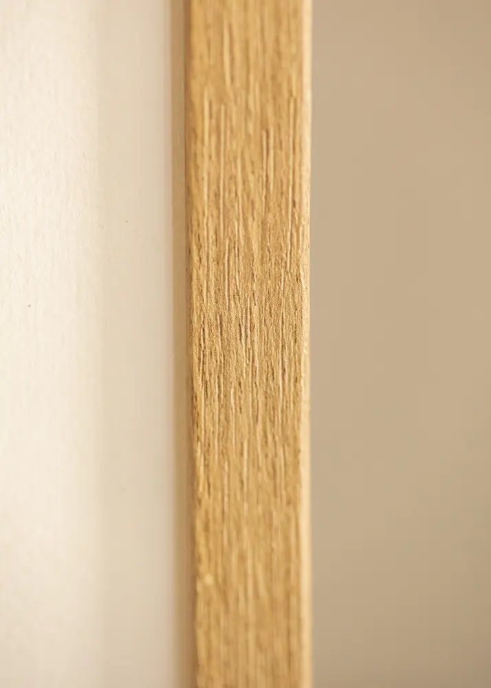 Ram Ares Naturlig Ek 24x30 cm - Passepartout Vit 14x20 cm