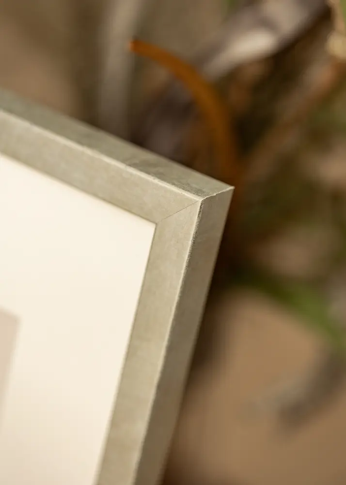 Ram Ares Silver 30x40 cm - Passepartout Vit 21x29,7 cm