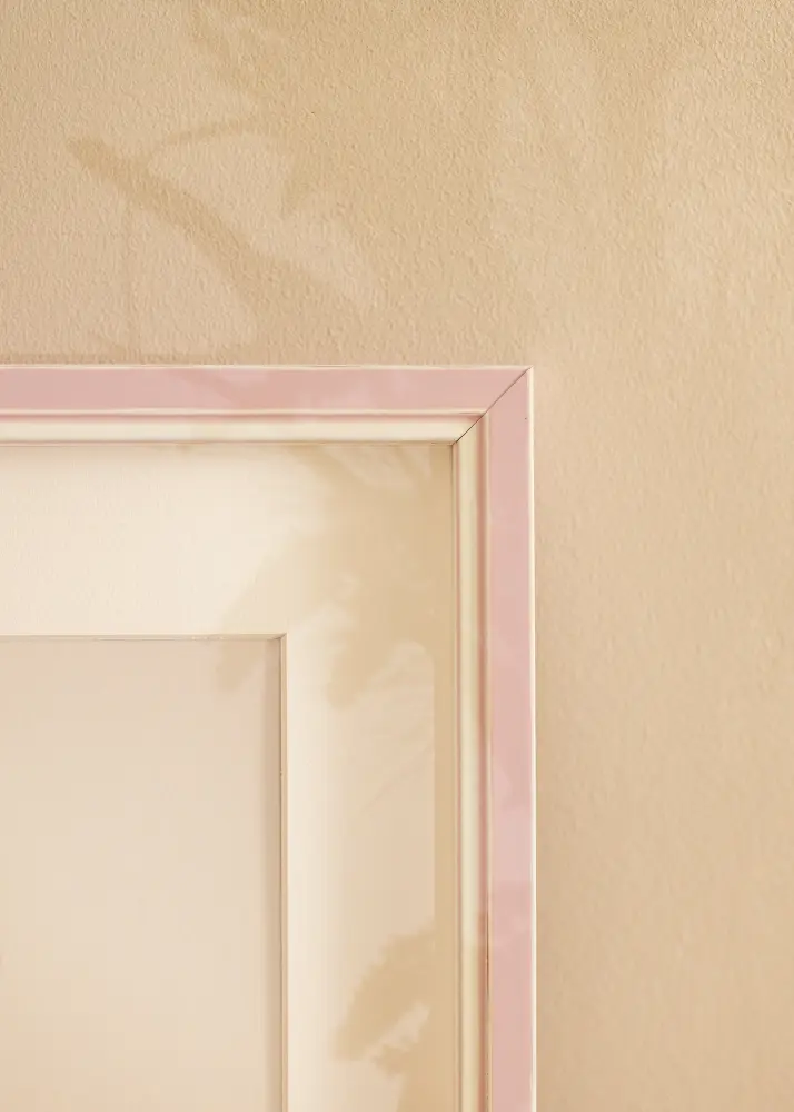 Ram Diana Rosa 59,4x84 cm - Passepartout Vit 47x75 cm