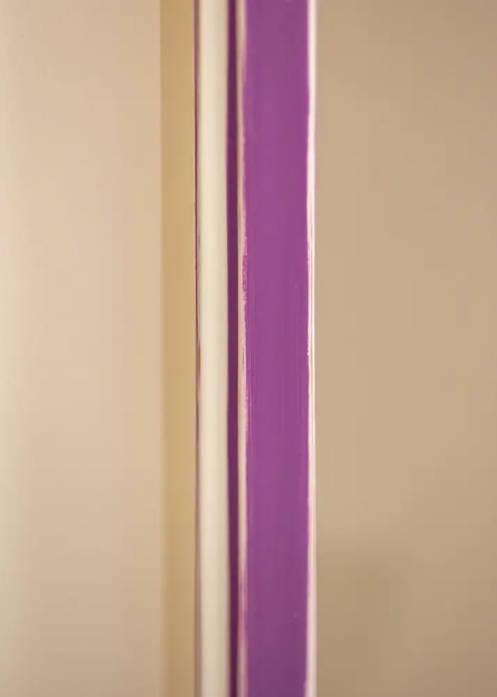 Ram Diana Lila 30x40 cm - Passepartout Vit 18x27 cm
