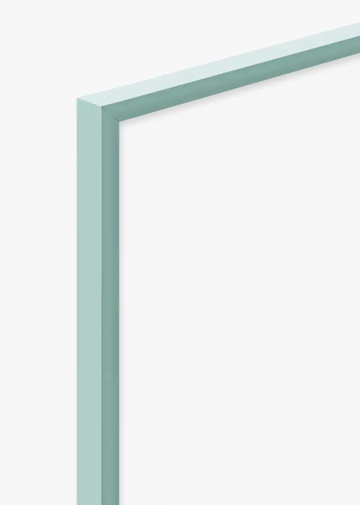Ram New Lifestyle Turkos 40x50 cm - Passepartout Svart 29,7x42 cm (A3)