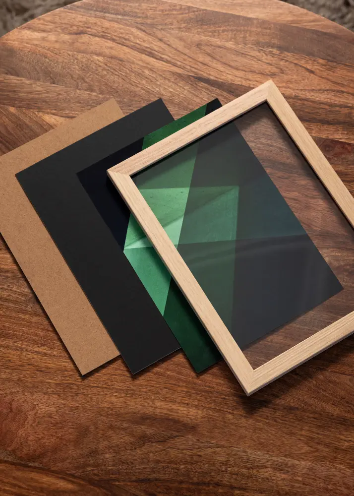 Syrafritt Svart Iläggsblad - 21x29,7 cm (A4)