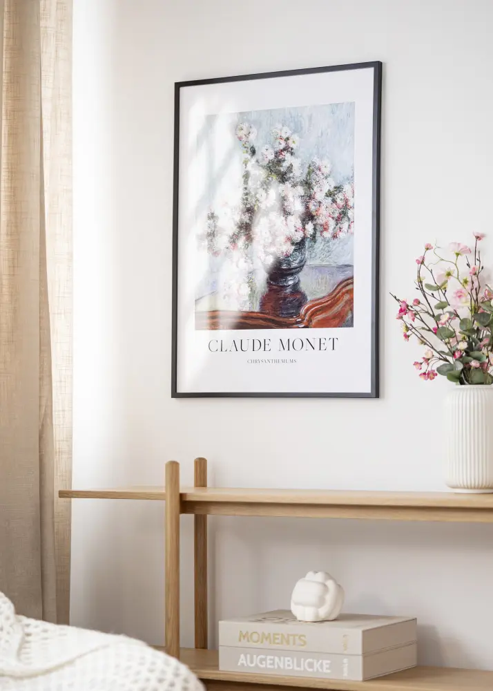 Tavelram Svart Smal 70 x 100 cm