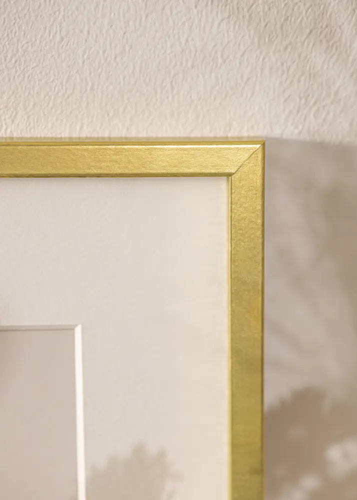 Tavelram Guld Smal 42 x 59 cm (A2)