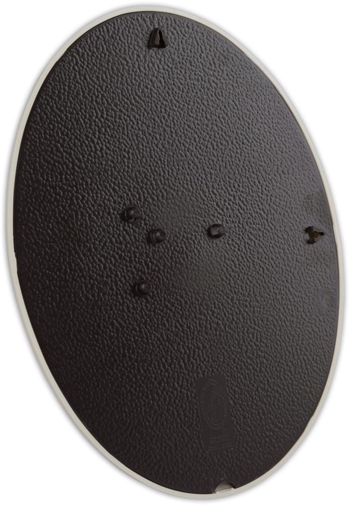 Eiri Mozart Oval Vit 15x20 cm