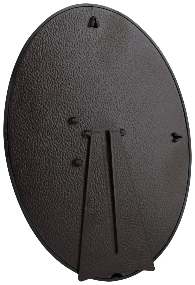 Eiri Mozart Oval Svart 18x24 cm