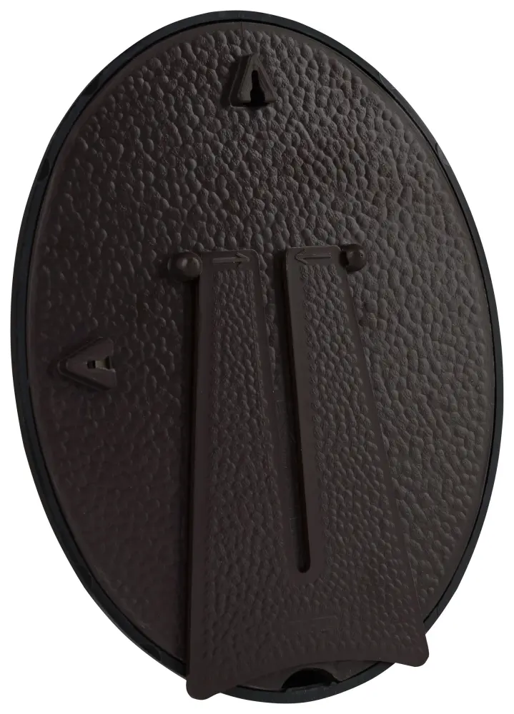 Eiri Mozart Oval Svart 13x18 cm