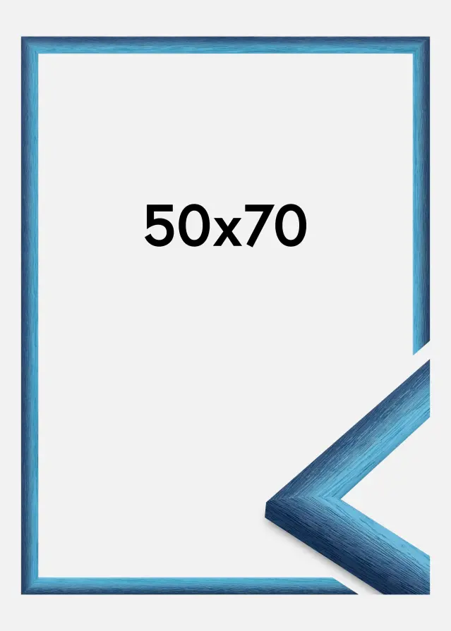 Ram Cornwall Akrylglas Mörkblå 50x70 cm