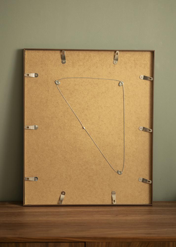 Spegel Chicago Valnöt 51x61 cm