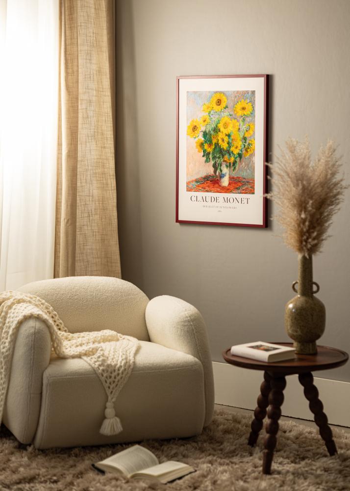 Colorful Akrylglas Röd 60x80 cm