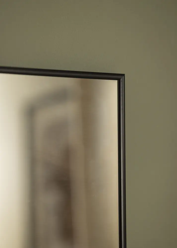 Spegel Minimal Black 55x160 cm