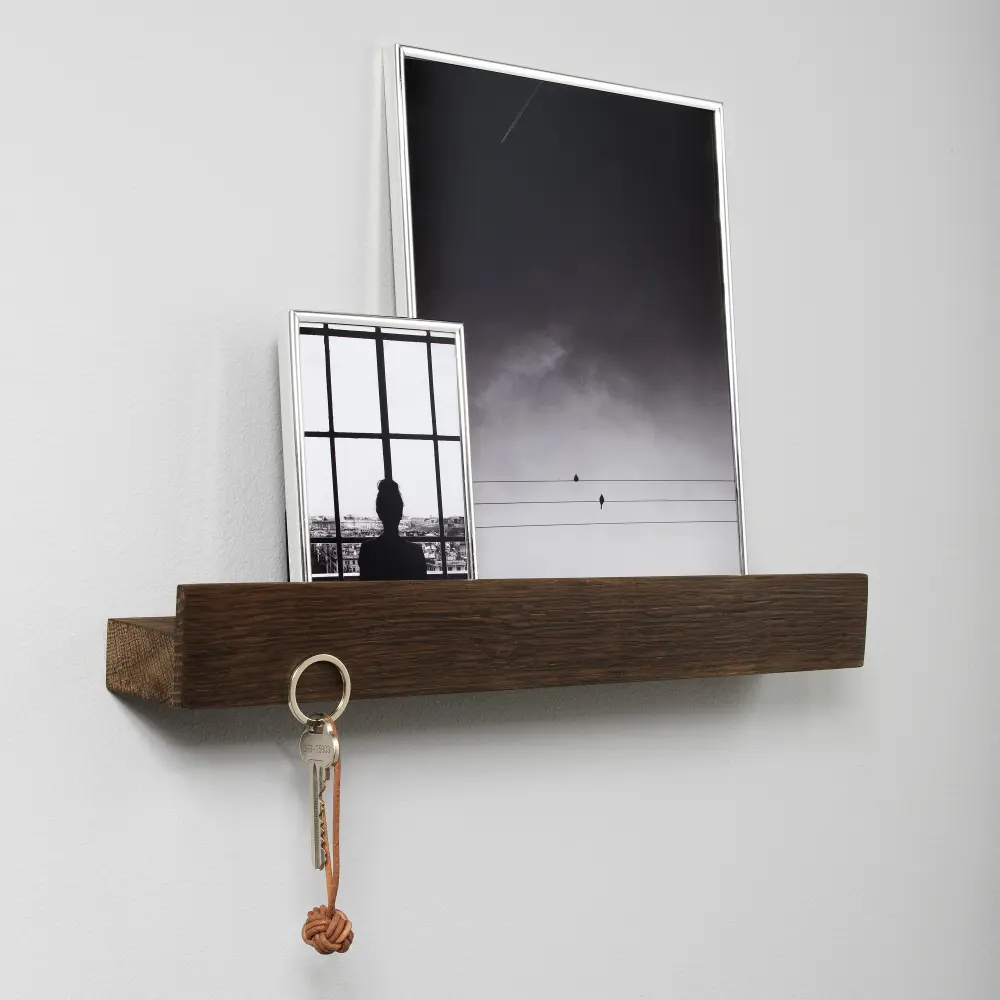 Magnet Shelf Smoked Oak 60 cm