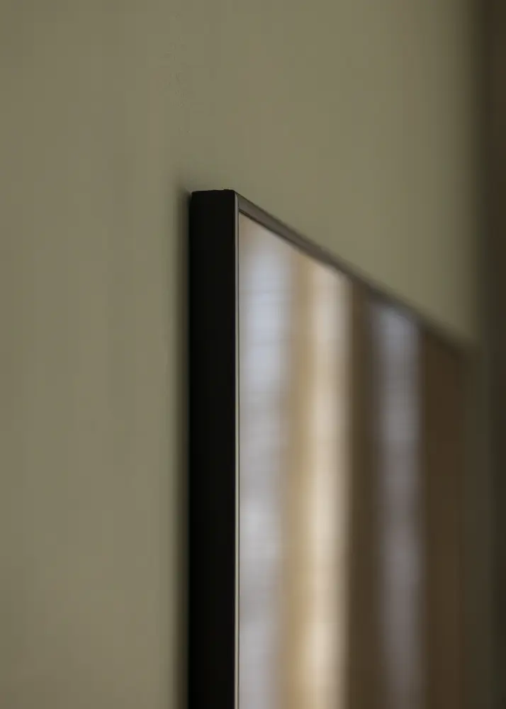 Spegel Minimal Black 55x160 cm