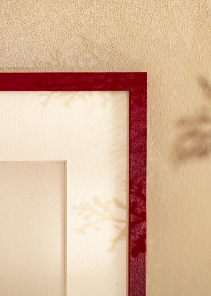 Colorful Akrylglas Röd 60x80 cm