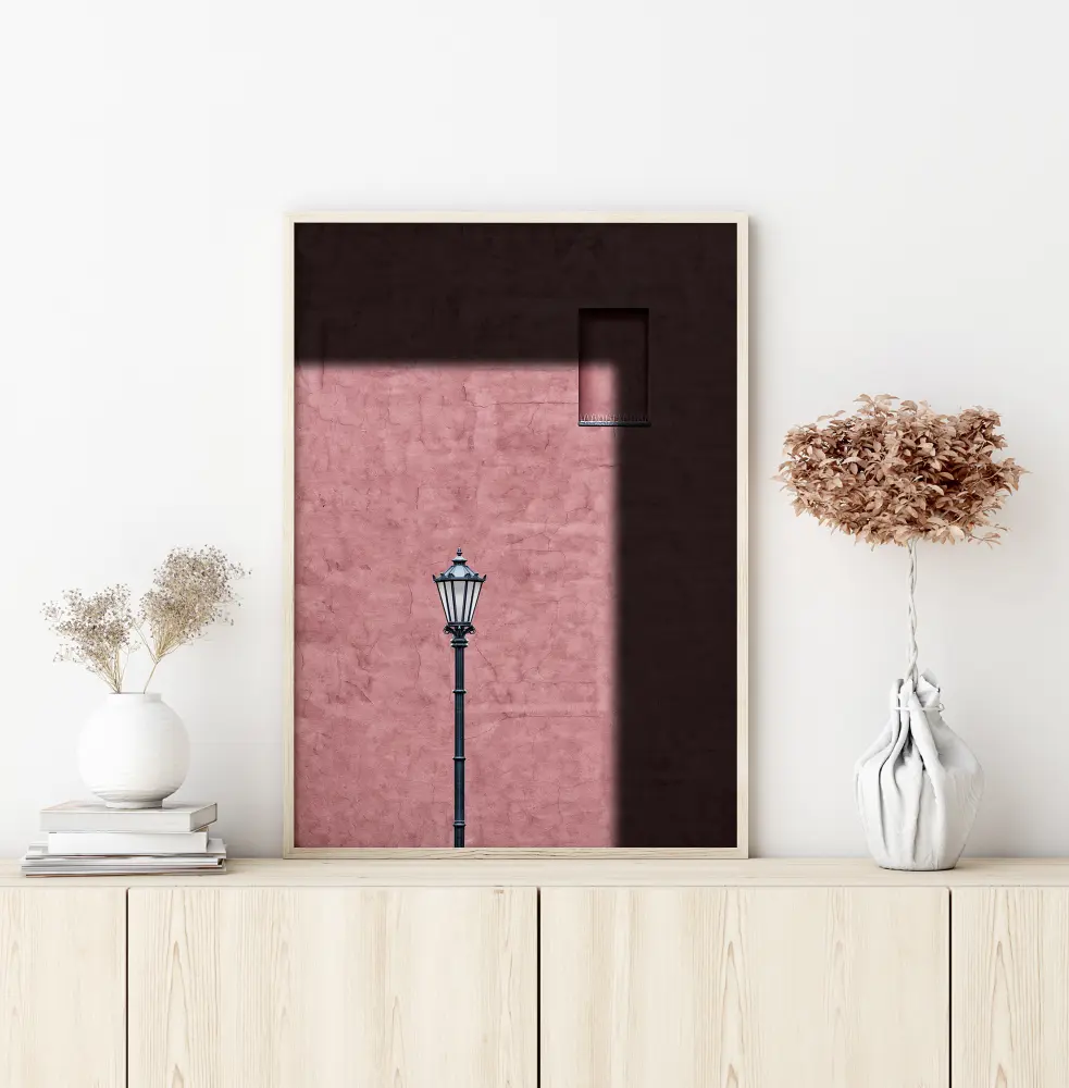 Pink Frame Poster