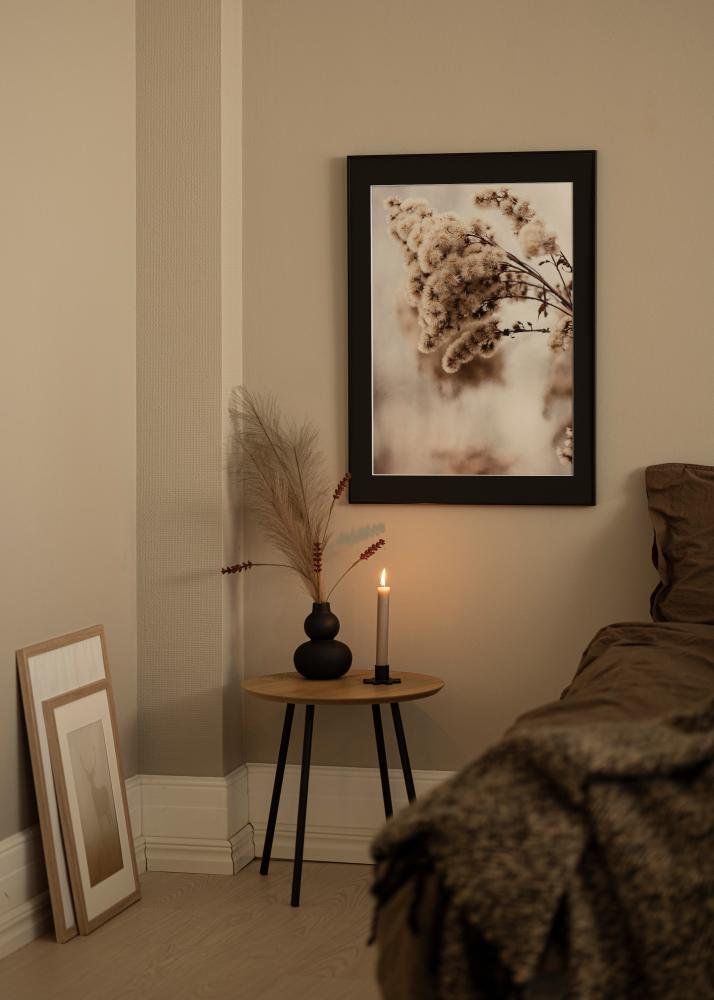 Ram Visby Svart 30x40 cm - Passepartout Svart 21x30 cm